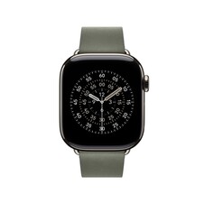 42 mm Armband mit Moderner Schließe Silbergrau - Large