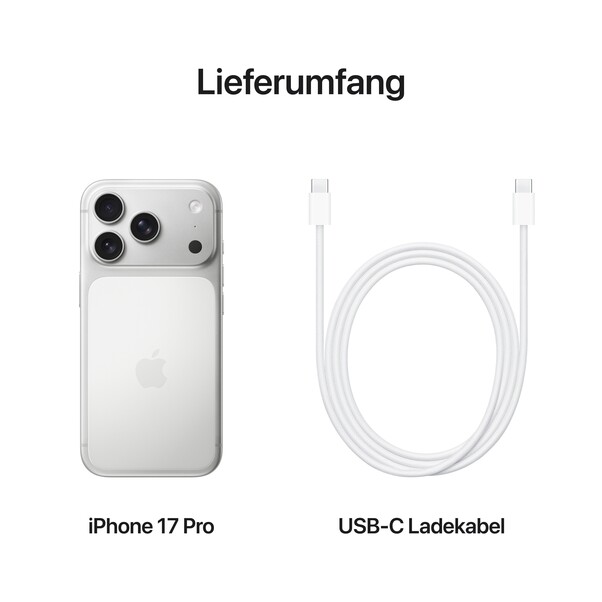 Sie sehen das Produktbild 08 von iPhone 17 Pro 256 GB Silber iPhone 17 Pro 256 GB Silber