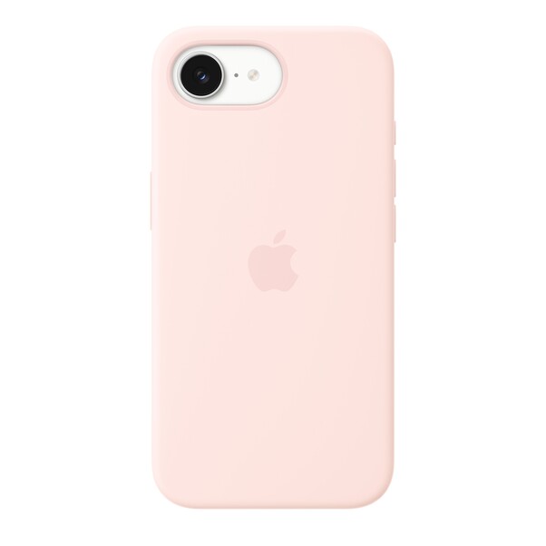 iPhone 17e Silikon Case mit MagSafe – Hellrosa