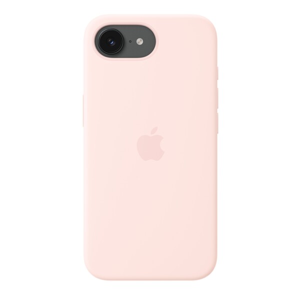 iPhone 17e Silikon Case mit MagSafe – Hellrosa