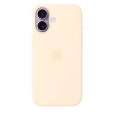 iPhone 17 Silikon Case mit MagSafe - Vanille