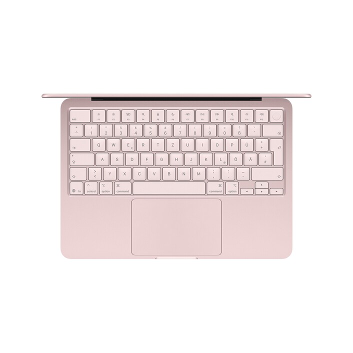 13" MacBook Neo: Apple A18 Pro Chip mit 6‑core CPU und 5‑core GPU, Magic Keyboard mit Touch ID, 512 GB SSD - Rosa
