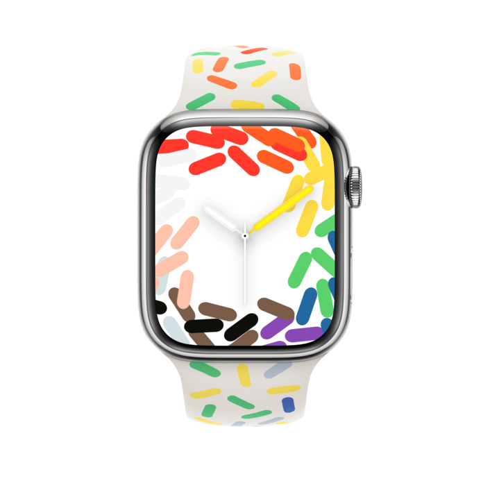 Sie sehen das Produktbild 03 von 45 mm Sportarmband Pride Edition – S/M 45 mm Sportarmband Pride Edition – S/M