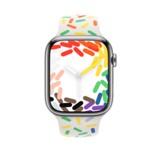 45 mm Sport­armband Pride Edition – S/M