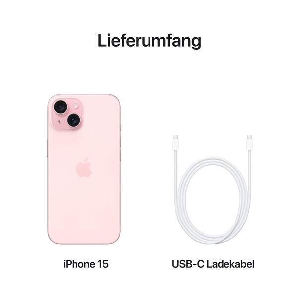 iPhone 15 128 GB Rosé 