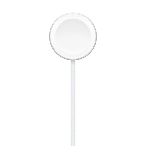 Sie sehen das Produktbild 02 von Apple Watch magnetisches Schnellladegerät auf USB‑C Kabel (1 m) Apple Watch magnetisches Schnellladegerät auf USB‑C Kabel (1 m)