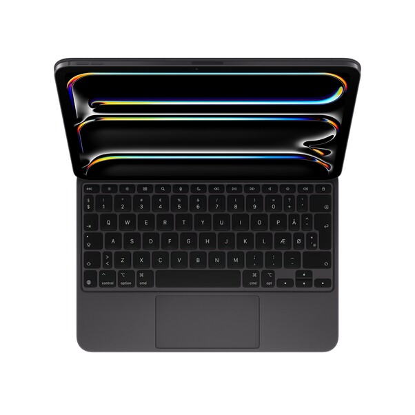 Magic Keyboard für 11" iPad Pro (M4) - Dänisch - Schwarz