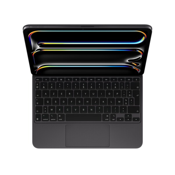 Magic Keyboard für 11" iPad Pro (M4) - Französisch - Schwarz