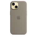 Sie sehen das Produktbild 03 von iPhone 15 Silikon Case mit MagSafe – Tonbraun iPhone 15 Silikon Case mit MagSafe – Tonbraun