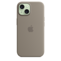 Sie sehen das Produktbild 04 von iPhone 15 Silikon Case mit MagSafe – Tonbraun iPhone 15 Silikon Case mit MagSafe – Tonbraun