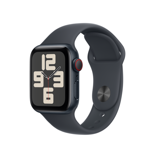 40 mm Sportarmband Schwarz – M/L