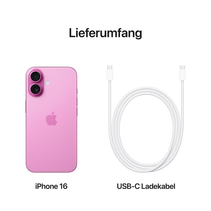 iPhone 16 128 GB Rosé 