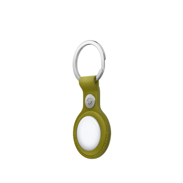Sie sehen das Produktbild 02 von AirTag Feingewebe Schlüsselanhänger – Chartreuse AirTag Feingewebe Schlüsselanhänger – Chartreuse