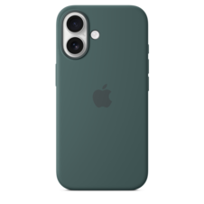 Sie sehen das Produktbild 04 von iPhone 16 Silikon Case mit MagSafe – Seegrün iPhone 16 Silikon Case mit MagSafe – Seegrün