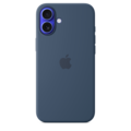 Sie sehen das Produktbild 01 von iPhone 16 Plus Silikon Case mit MagSafe – Denim iPhone 16 Plus Silikon Case mit MagSafe – Denim
