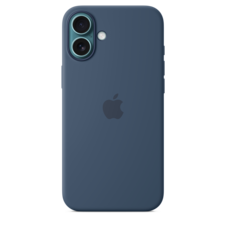 Sie sehen das Produktbild 02 von iPhone 16 Plus Silikon Case mit MagSafe – Denim iPhone 16 Plus Silikon Case mit MagSafe – Denim