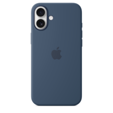 Sie sehen das Produktbild 04 von iPhone 16 Plus Silikon Case mit MagSafe – Denim iPhone 16 Plus Silikon Case mit MagSafe – Denim