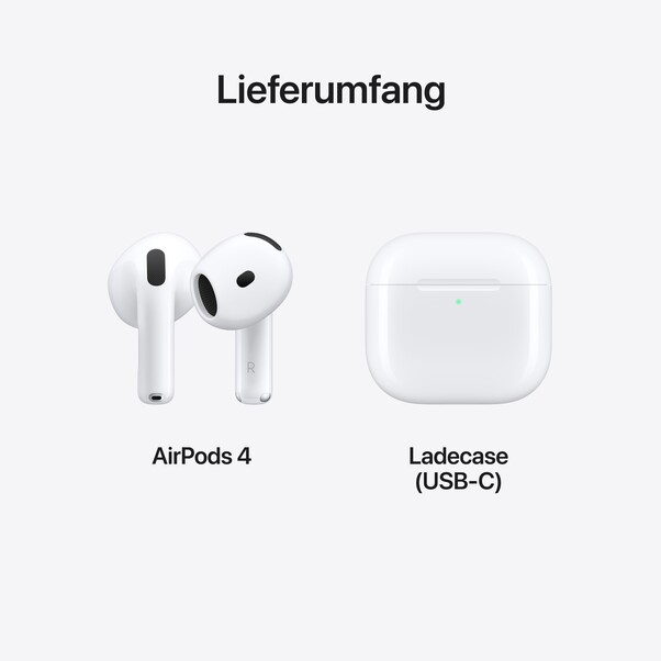 Sie sehen das Produktbild 08 von AirPods 4 AirPods 4