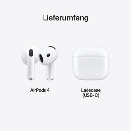 Sie sehen das Produktbild 08 von AirPods 4 AirPods 4