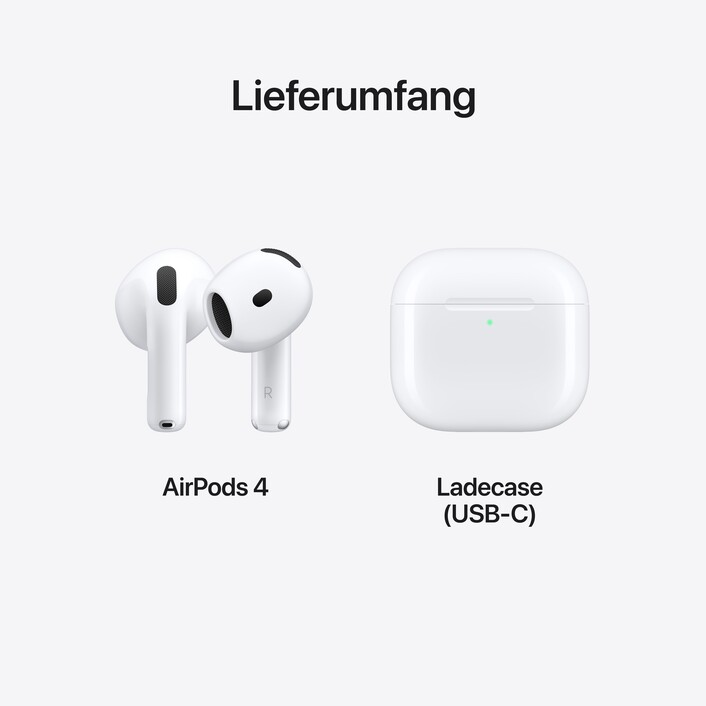Sie sehen das Produktbild 08 von AirPods 4 AirPods 4
