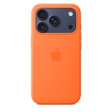 Sie sehen das Produktbild 03 von iPhone 17 Pro Silikon Case mit MagSafe - Orange iPhone 17 Pro Silikon Case mit MagSafe - Orange