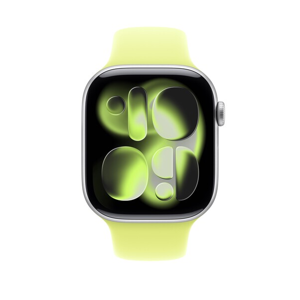 Sie sehen das Produktbild 03 von 46 mm Sportarmband Neongelb - M/L 46 mm Sportarmband Neongelb - M/L
