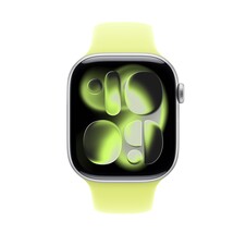 Sie sehen das Produktbild 03 von 46 mm Sportarmband Neongelb - M/L 46 mm Sportarmband Neongelb - M/L