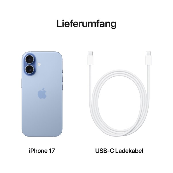 Sie sehen das Produktbild 08 von iPhone 17 256 GB Nebelblau iPhone 17 256 GB Nebelblau