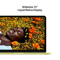 13" MacBook Neo: Apple A18 Pro Chip mit 6‑core CPU und 5‑core GPU, Magic Keyboard mit Touch ID, 512 GB SSD - Zitrus