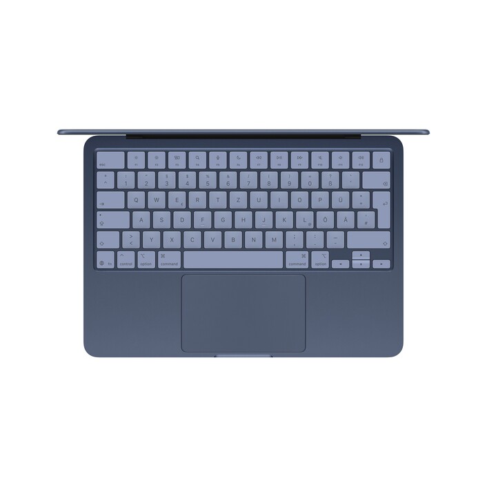 13" MacBook Neo: Apple A18 Pro Chip mit 6‑core CPU und 5‑core GPU, Magic Keyboard, 256 GB SSD - Indigo