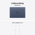 13" MacBook Neo: Apple A18 Pro Chip mit 6‑core CPU und 5‑core GPU, Magic Keyboard, 256 GB SSD - Indigo