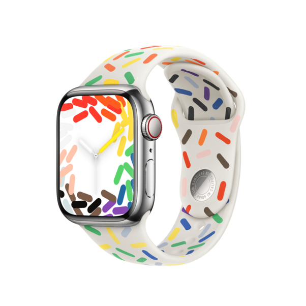 Sie sehen das Produktbild 02 von 41 mm Sportarmband Pride Edition – S/M 41 mm Sportarmband Pride Edition – S/M