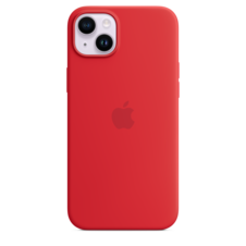 iPhone 14 Plus Silikon Case mit MagSafe - (PRODUCT)RED