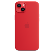 iPhone 14 Plus Silikon Case mit MagSafe - (PRODUCT)RED
