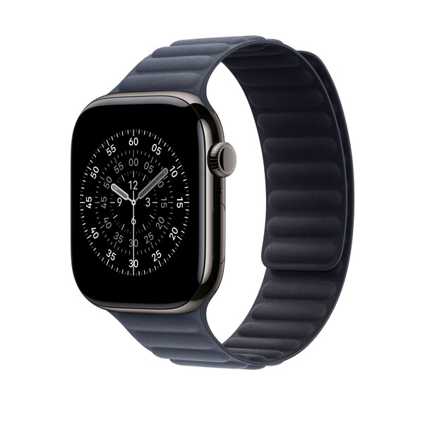 46 mm Armband mit Magnetverschluss Navy - M/L