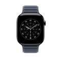 46 mm Armband mit Magnetverschluss Navy - M/L