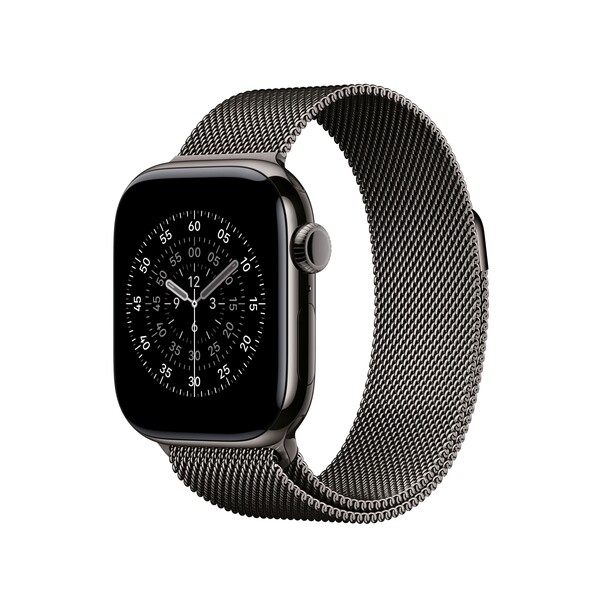 Sie sehen das Produktbild 02 von 40 mm Milanaise Armband Schiefer 40 mm Milanaise Armband Schiefer