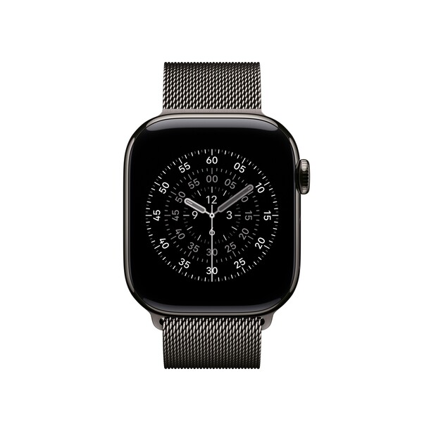 Sie sehen das Produktbild 03 von 40 mm Milanaise Armband Schiefer 40 mm Milanaise Armband Schiefer