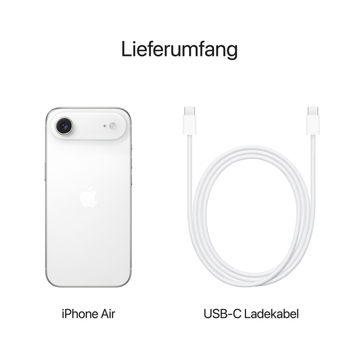 iPhone Air 512 GB Wolkenweiß 