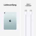 11" iPad Air Wi-Fi + Cellular 256 GB - Blau (M4)