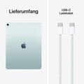 13" iPad Air Wi-Fi + Cellular 128 GB - Blau (M4)