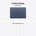 13" MacBook Neo: Apple A18 Pro Chip mit 6‑core CPU und 5‑core GPU, Magic Keyboard mit Touch ID, 512 GB SSD - Indigo