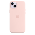 iPhone 14 Plus Silikon Case mit MagSafe - Kalkrosa