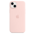 iPhone 14 Plus Silikon Case mit MagSafe - Kalkrosa