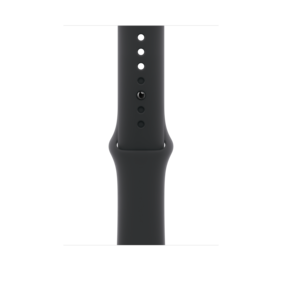 46 mm Sportarmband Schwarz – M/L