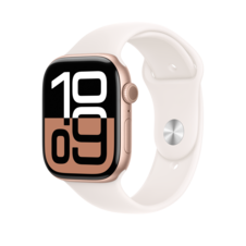 46 mm Sportarmband Blassrosa – S/M