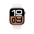 46 mm Sportarmband Blassrosa – M/L