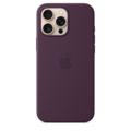 Sie sehen das Produktbild 01 von iPhone 16 Pro Max Silikon Case mit MagSafe – Pflaume iPhone 16 Pro Max Silikon Case mit MagSafe – Pflaume