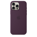 Sie sehen das Produktbild 02 von iPhone 16 Pro Max Silikon Case mit MagSafe – Pflaume iPhone 16 Pro Max Silikon Case mit MagSafe – Pflaume