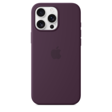 Sie sehen das Produktbild 03 von iPhone 16 Pro Max Silikon Case mit MagSafe – Pflaume iPhone 16 Pro Max Silikon Case mit MagSafe – Pflaume